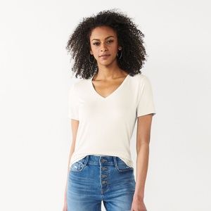 Nine West Essential V-Neck Tee